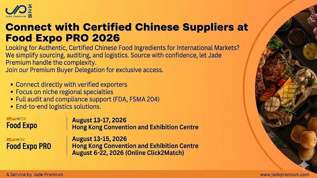post of Jadepremium's service on Food EXPO HK 2026